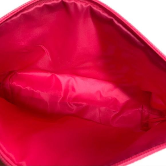 Jonathan Adler Clinique cos bag pink & orange cosmetics bag - Picture 9 of 9